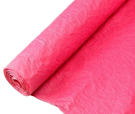 Бумага жатая малиновый пастель70см*5м Бумага жатая малиновый пастель70см*5м