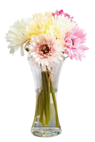 Ваза стеклянная Факел прозрачная 30см D-15см Ваза стеклянная Факел прозрачная 30см D-15см